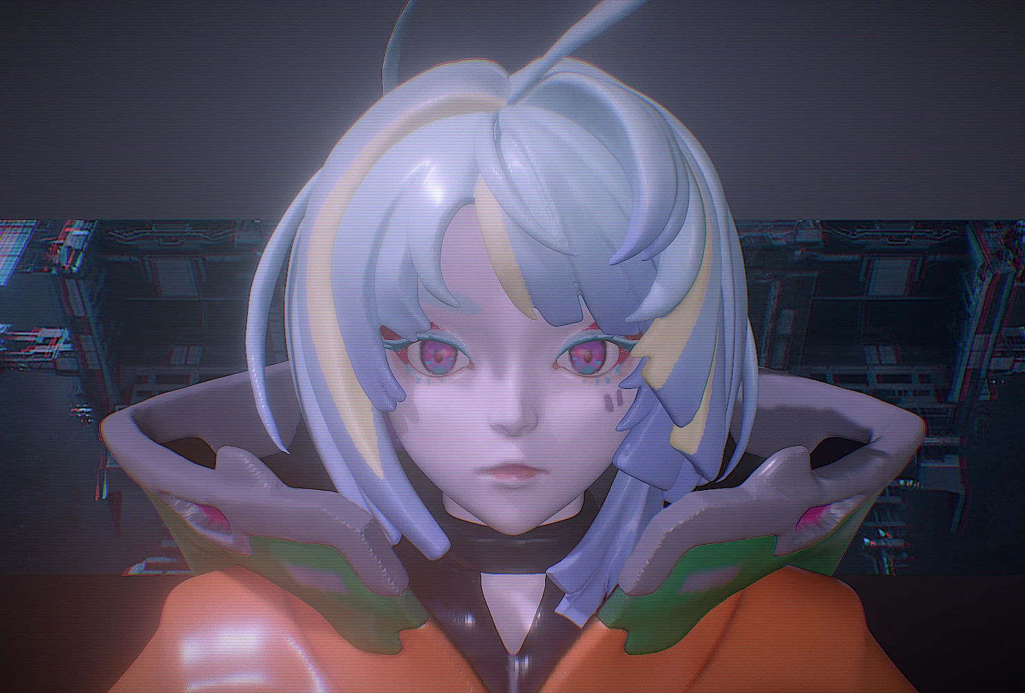自社プロジェクト「Vstar」のキャラクター